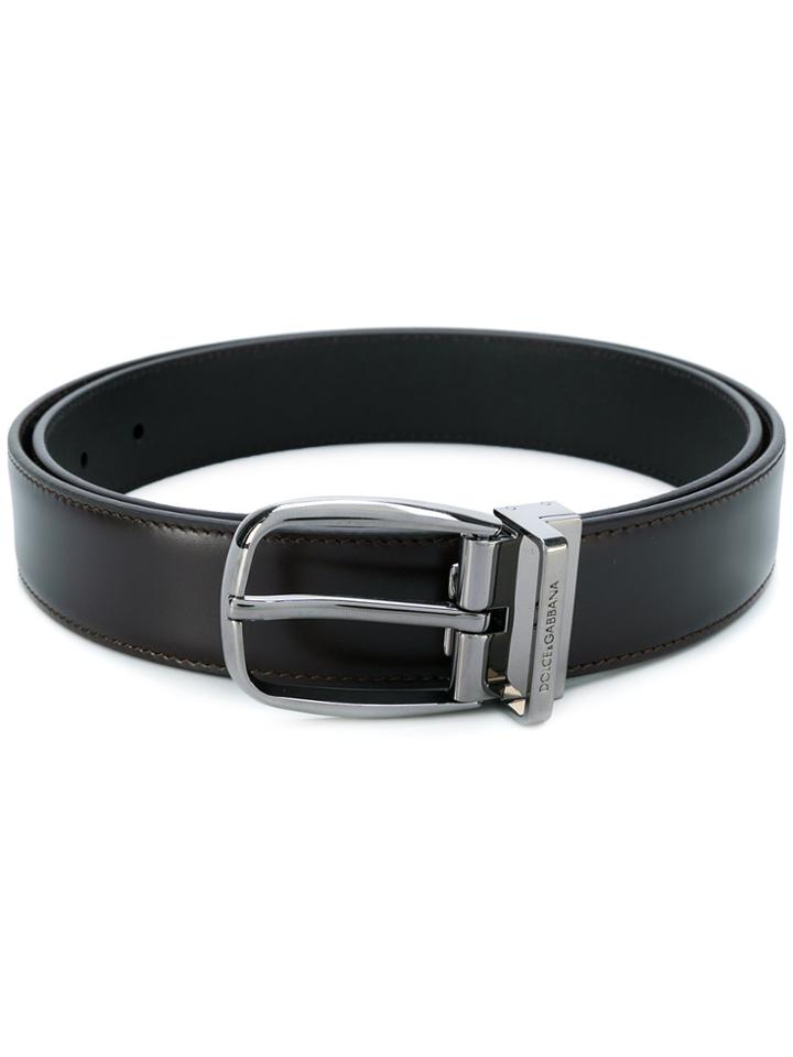 Dolce & Gabbana Buckled Belt - Brown
