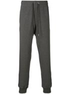 Versace Drawstring Fitted Trousers - Grey