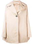 Marni Oversized Coat - Brown