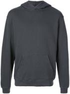Rta Skull Print Hoodie - Grey