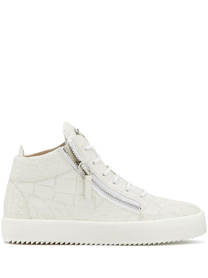 Giuseppe Zanotti Kriss Hi-top Trainers - White