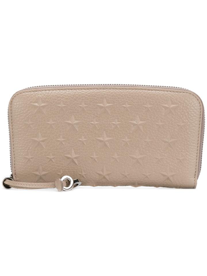 Jimmy Choo Filipa Wallet - Neutrals