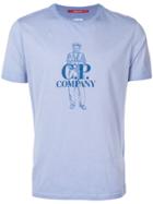 Cp Company Sailor Logo T-shirt - Blue