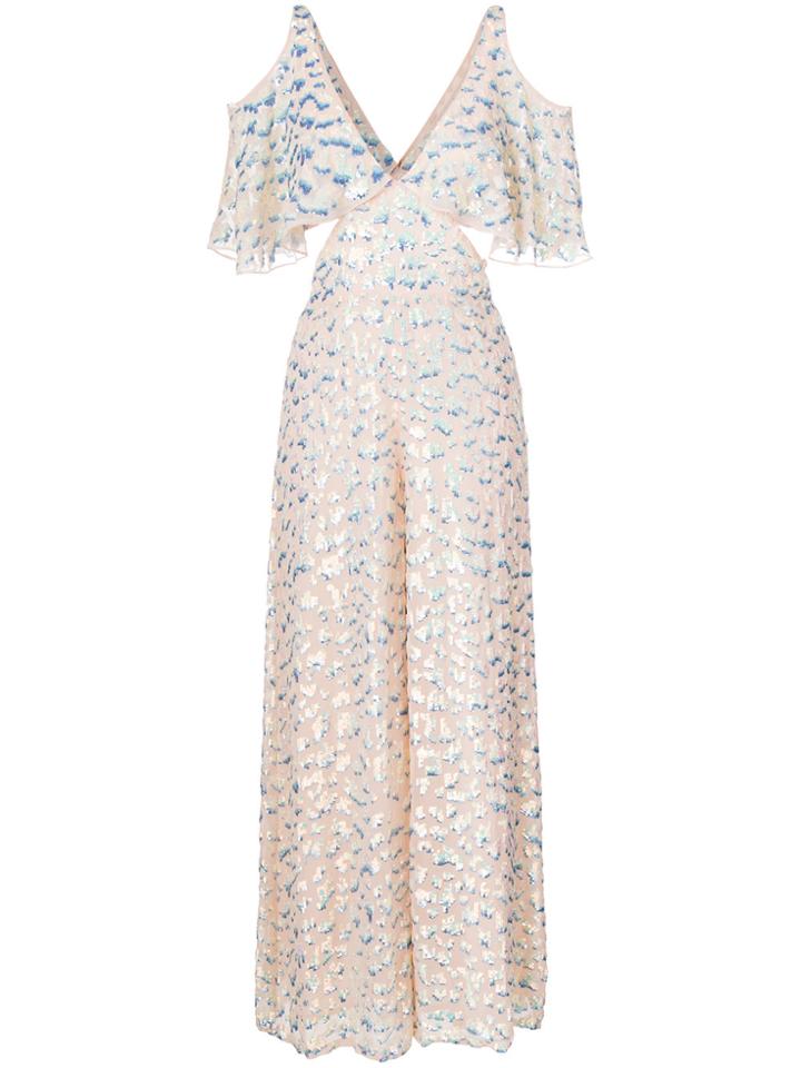 Temperley London Celestial Jumpsuit - Pink & Purple
