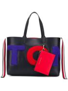 Tommy Hilfiger Iconic Logo Tote Bag - Blue