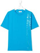 Moschino Kids Logo Short-sleeve T-shirt - Blue