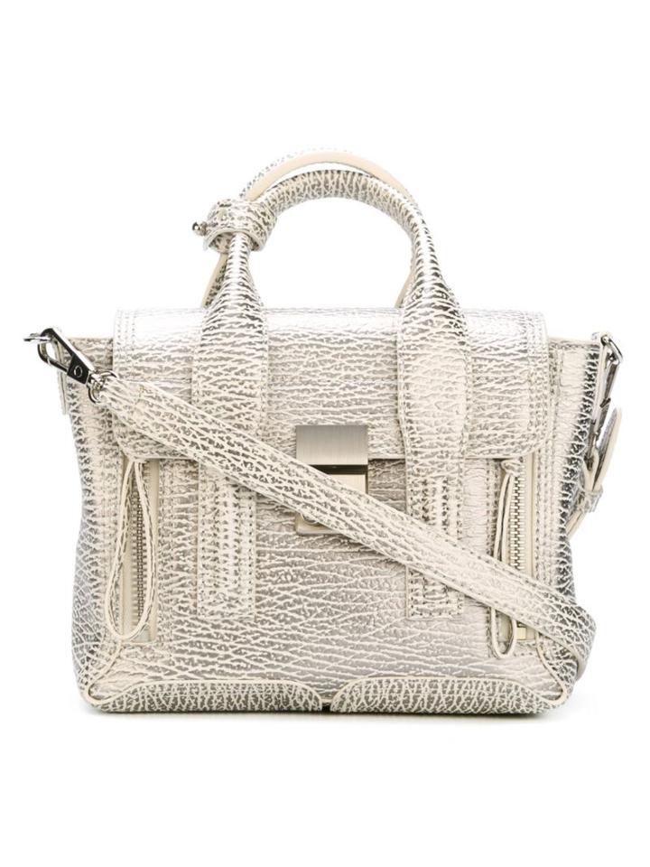 3.1 Phillip Lim Mini Pashli Satchel, Women's, Grey, Leather