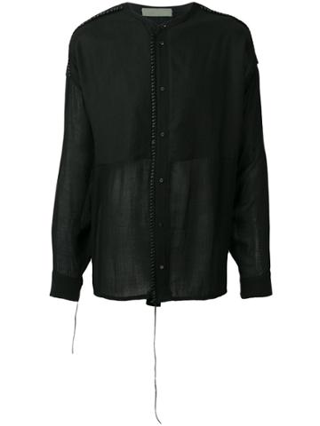 Di Liborio Contrast Shirt - Black