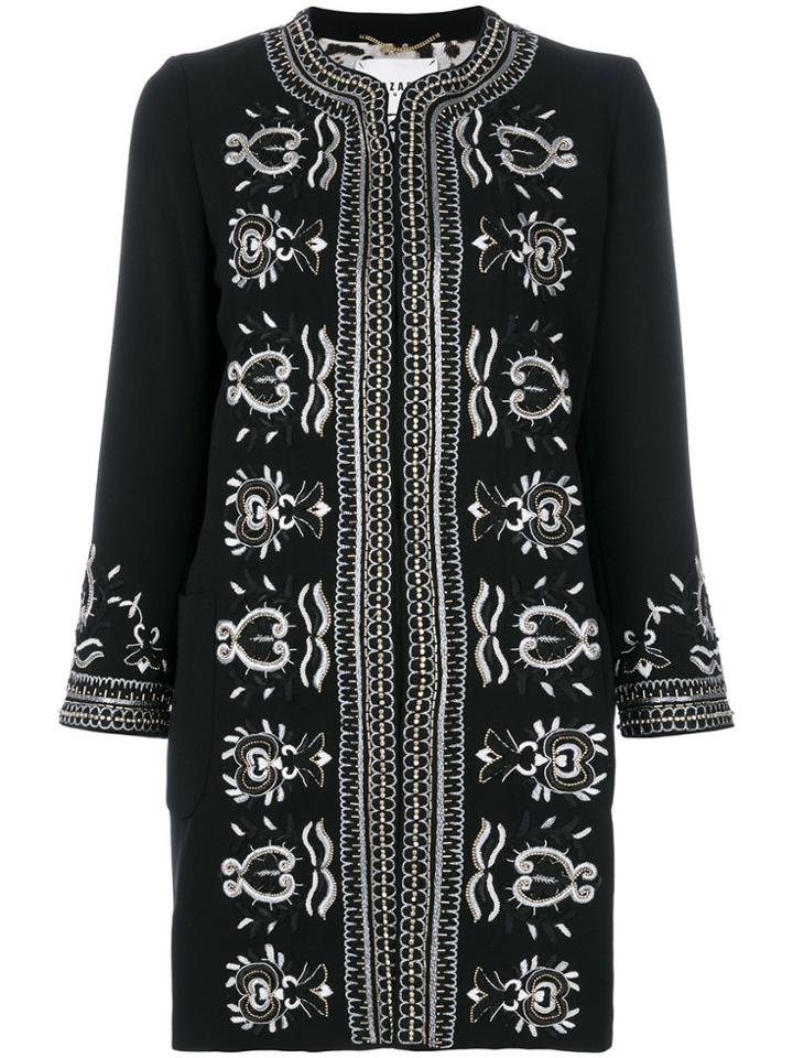 Bazar Deluxe Embroidered Jacket - Black