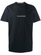 F.a.m.t. 'no New Friends' T-shirt - Black