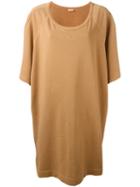 Dries Van Noten T-shirt Dress, Women's, Size: Small, Brown, Cotton