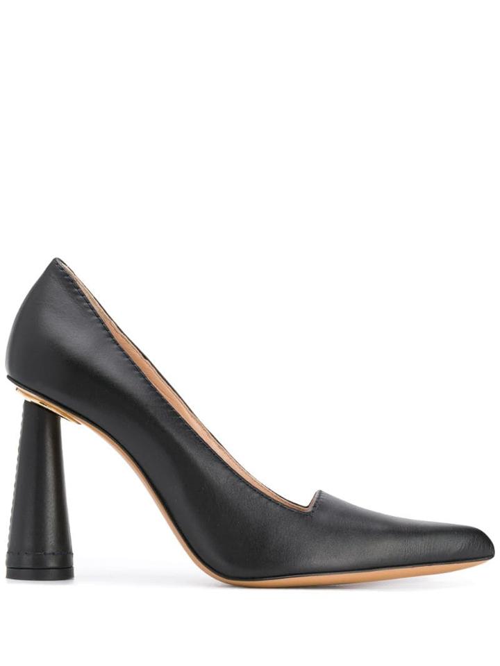 Jacquemus Cone Heel Pumps - Black