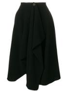 Loewe Full Midi Skirt - Black