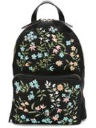Red Valentino Floral Beaded Backpack