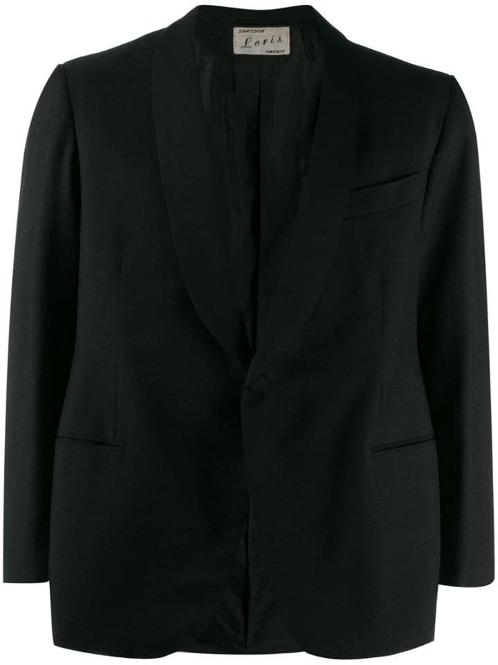 A.n.g.e.l.o. Vintage Cult 1960's Shawl Lapel Jacket - Black