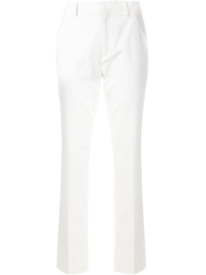 Sofie D Hoore Plus Trousers, Women's, Size: 38, White, Cotton