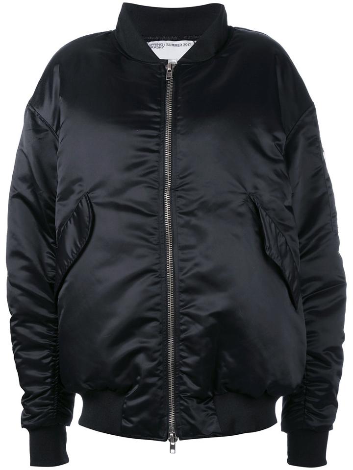 Brain Dead - Virtual Enemy Jacket - Women - Cotton/polyamide/viscose - M, Black, Cotton/polyamide/viscose
