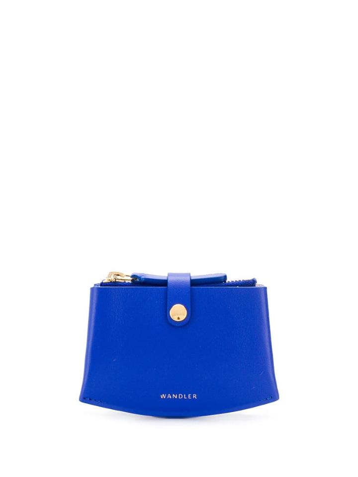 Wandler Corsa Card Holder - Blue