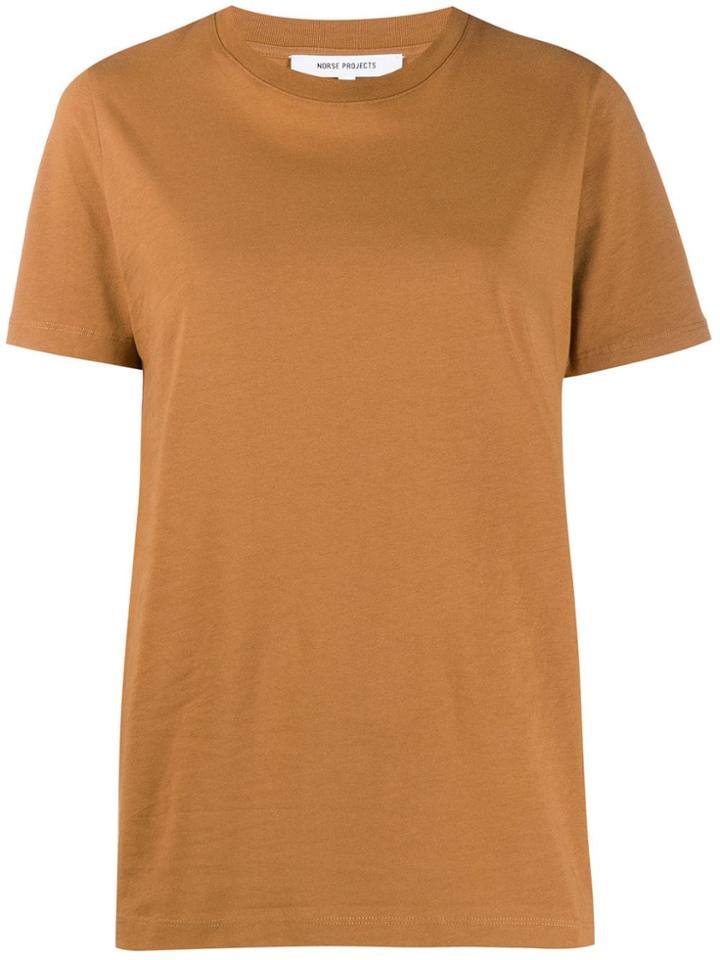 Norse Projects Gro Plain T-shirt - Brown