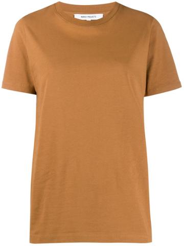 Norse Projects Gro Plain T-shirt - Brown