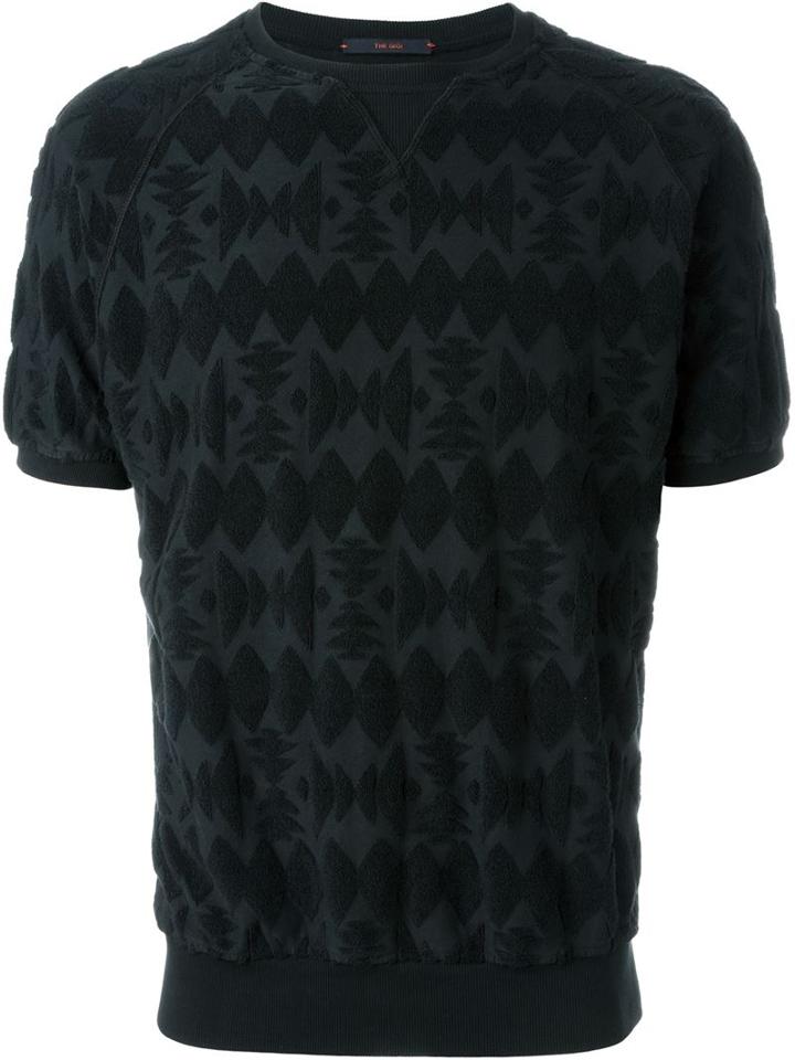 The Gigi Textured Geometric Pattern T-shirt