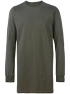 Rick Owens Drkshdw Long Length Sweatshirt - Grey