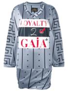 Vivienne Westwood Anglomania 'loyalty 2 Gaia' Dress, Women's, Size: Small, Blue, Cotton/polyester