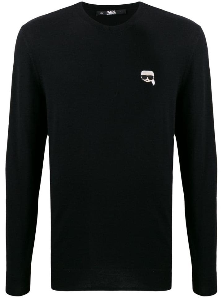 Karl Lagerfeld Karl Ikonik Jumper - Blue