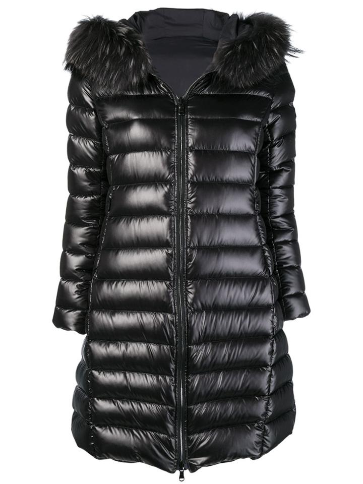 Tatras Zipped Padded Coat - Black