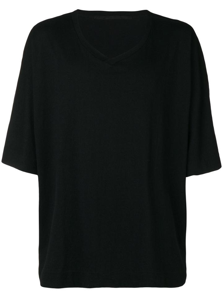 Julius V-neck T-shirt - Black