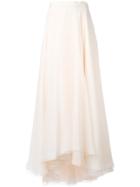 Lanvin Flared Maxi Skirt - Nude & Neutrals