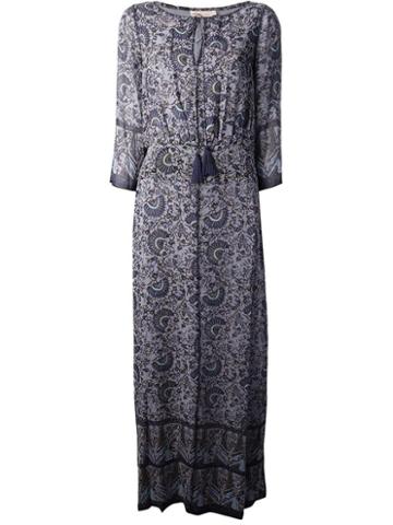 Tory Burch Floral Print Maxi Dress