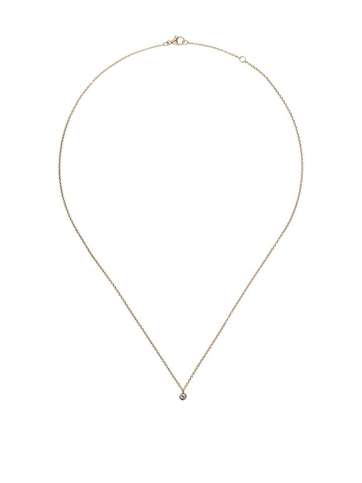 De Beers 18kt Yellow Gold My First De Beers One Diamond Pendant