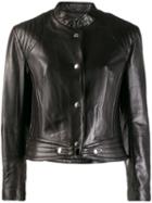 Isabel Marant Cropped Leather Jacket - Black