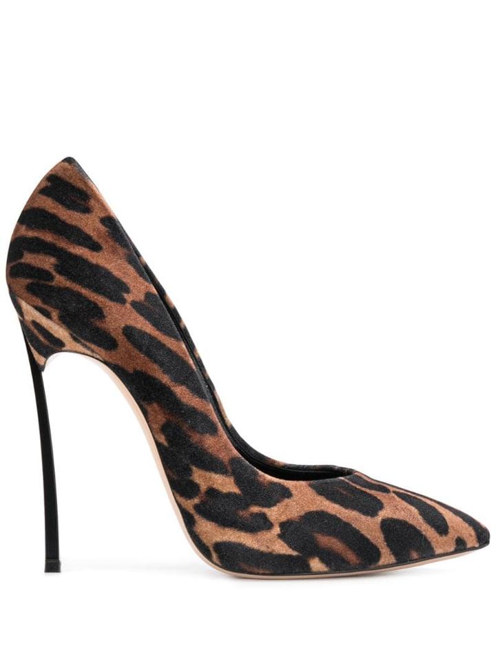 Casadei Animal-print Pumps - Brown