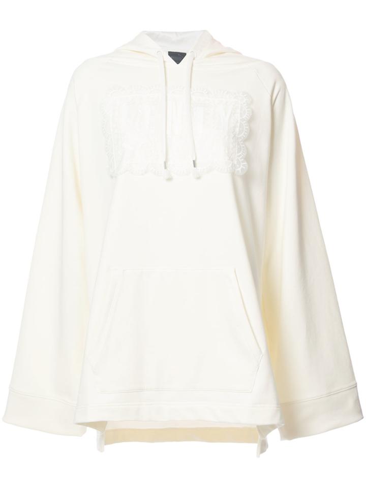 Fenty X Puma Off-shoulder Hoodie - White