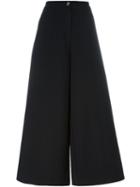 Vivetta High-waisted Culottes, Women's, Size: 44, Black, Polyester/viscose/cotton/spandex/elastane