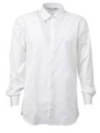 Neil Barrett 'pierced Punk' Shirt, Men's, Size: 43, White, Cotton/polyamide/spandex/elastane/polyurethane