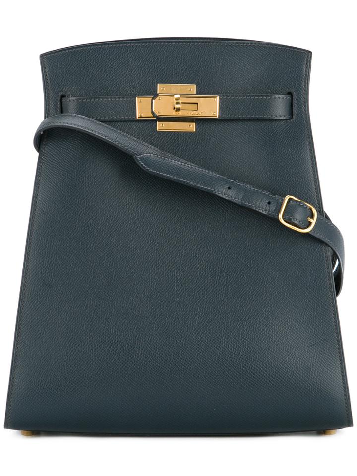 Hermès Vintage Kelly Sport Mm Bag - Blue