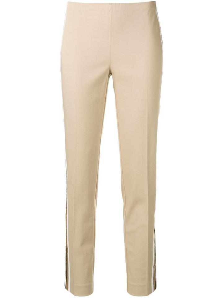 P.a.r.o.s.h. Contrast Side Stripe Trousers - Neutrals