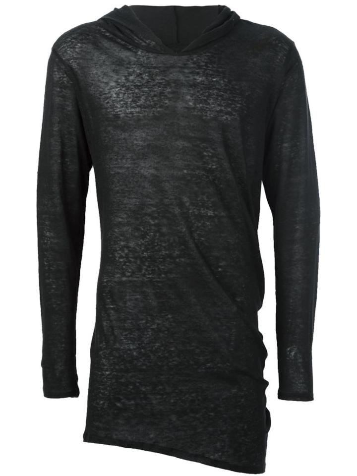 Alchemy Fine Knit Hoodie, Men's, Size: Medium, Black, Cotton/spandex/elastane