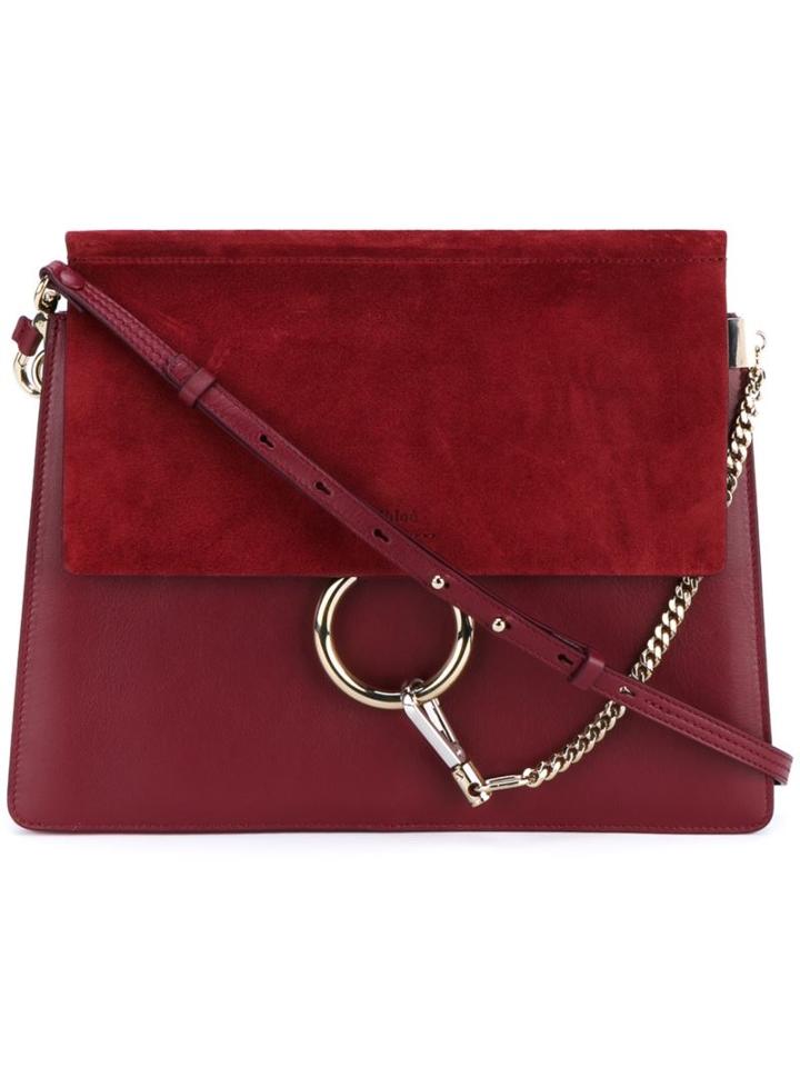 Chloé 'faye' Shoulder Bag, Women's, Red