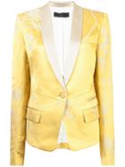 Haider Ackermann Shawl Collar Blazer - Yellow
