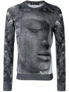 Versace Medusa Sweatshirt, Men's, Size: L, Black, Cotton/viscose