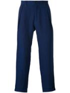 Blue Blue Japan - Loose Fit Trousers - Men - Linen/flax - L, Linen/flax
