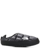 The North Face Quilted Effect Slippers - Black