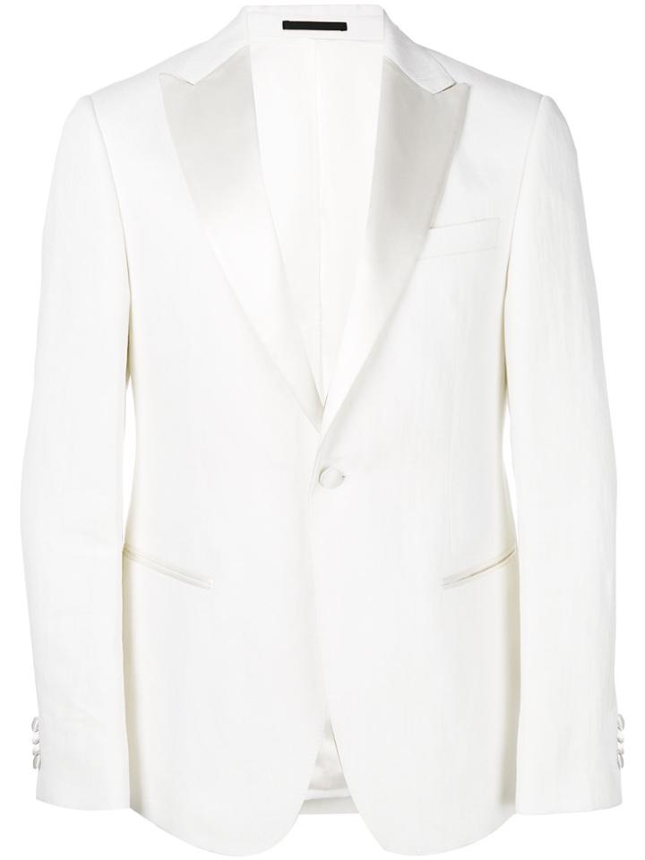 Z Zegna Evening Blazer - White