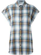 Iro Checked Shortsleeved Shirt, Women's, Size: Xs, Cotton