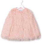 Simonetta Faux Fur Jacket, Girl's, Size: 6 Yrs, Pink/purple