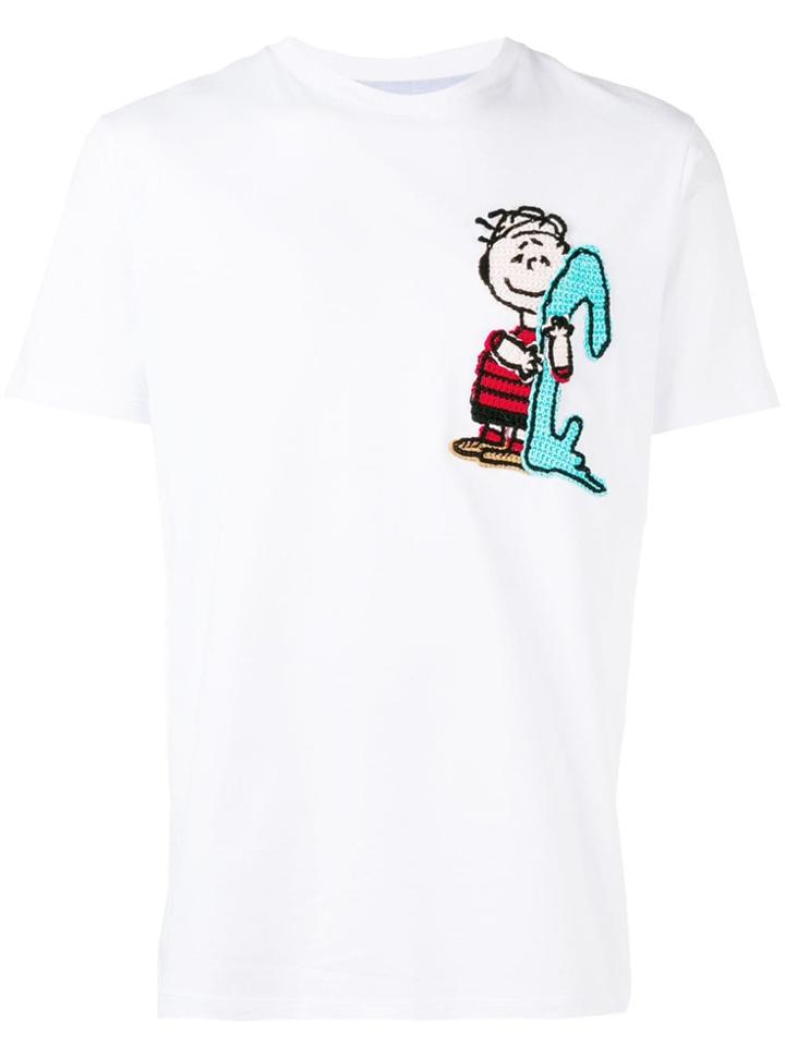 Lc23 Embroidered Motif T-shirt - White